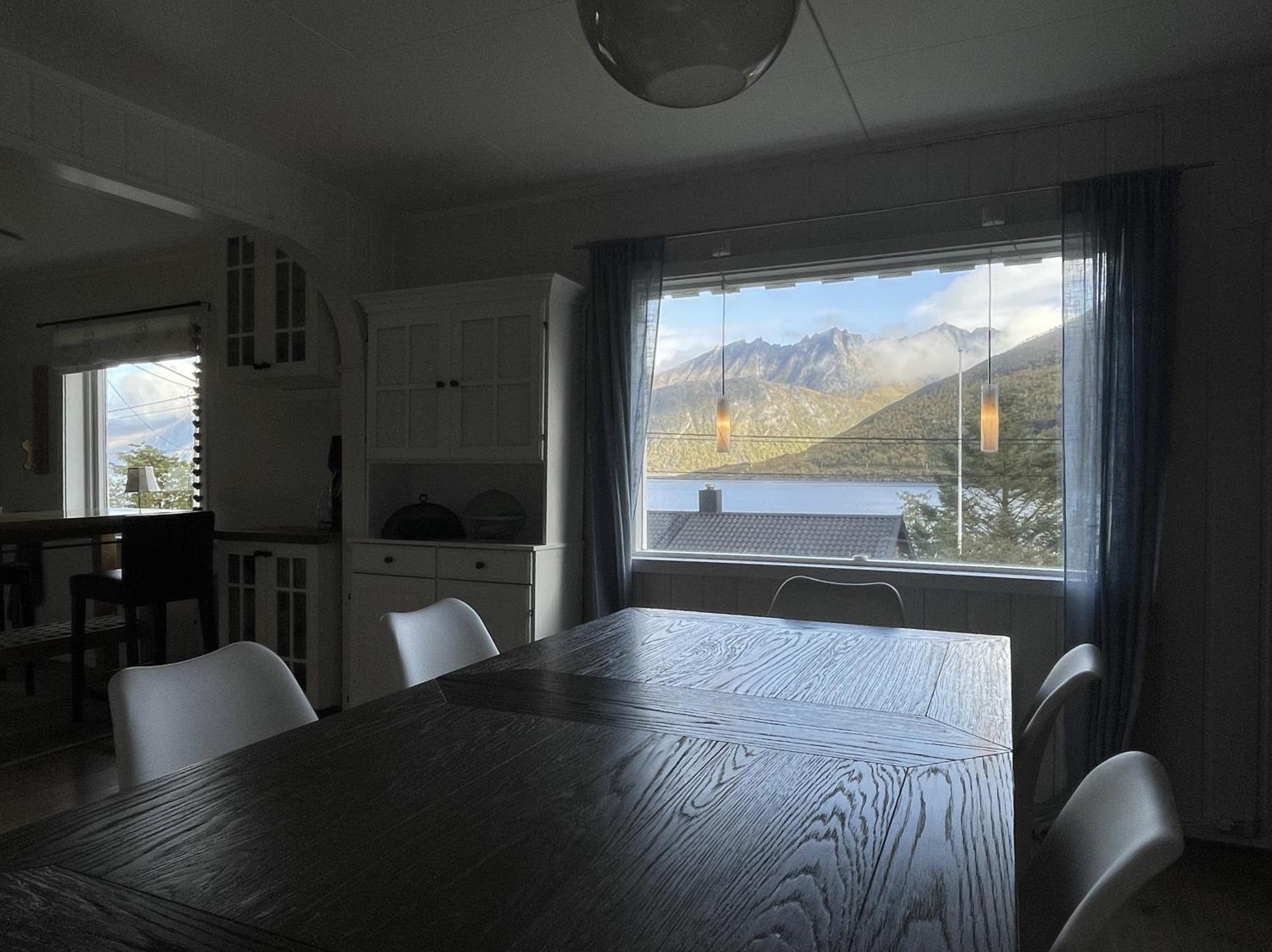 Vacation Home In Fjordgard With Views Of Segla And The Fjord מראה חיצוני תמונה